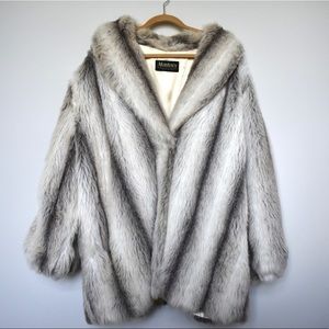 Vintage Monterey Faux Fur Coat